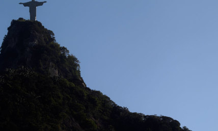 Christ the Redeemer Struck by Lightning; Amazing Photos Capture Moment