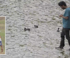 Magician Walks on Water to Imitate Jesus and Blows Your Mind! (VIDEO)