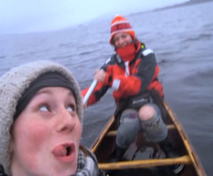 Amazing Sight of 'Black Cloud' Taking Over the Sky Stuns 2 Canoeists (VIDEO)