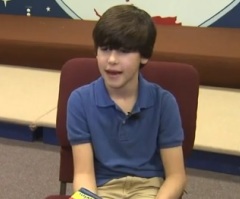 Boy Says God Helped Him Win NFL Super Bowl Contest