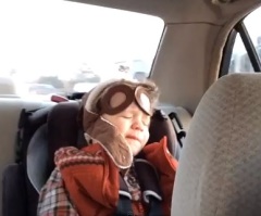 Adorable Little Boy Can't Seem to Handle His Emotions When His Favorite Song is on the Radio (Video)