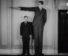 Meet the Tallest Man in History, Robert Wadlow, Who Grew to 8 Feet, 11 Inches (VIDEO)