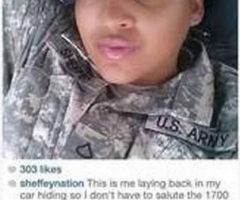 US Soldier Tariqka Sheffey Criticized for Avoiding Flag Salute in Instagram Photo