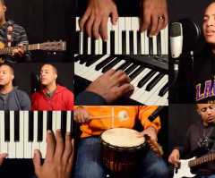 Praise God With This One-Man Band's Beautiful Rendition of 'Oceans (Where Feet May Fail)' (VIDEO)