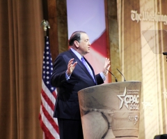 Huckabee Provides 10-Minute Platform for Possible 2016 Presidential Run at CPAC; Exhorts Americans Not to Forget God