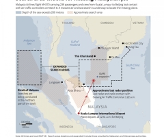 Missing Malaysia Airlines Probe Focuses on Pilots; Suspicion of Hijacking Deepens