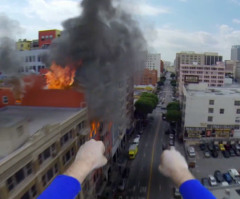 Viral Video Shows What It Looks Like to Fly and Fight Crime Like Superman (VIDEO)