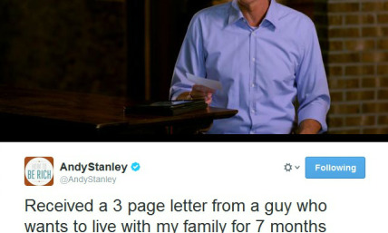 Andy Stanley's 'End Times' Author, Beth Moore's 'Lie,' Rick Warren's Narcissism Fears and Other '#FirstTweets'