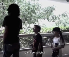 Kids Ask Adults to Light Their Cigarettes in Surprising Anti-Smoking Ad (VIDEO)