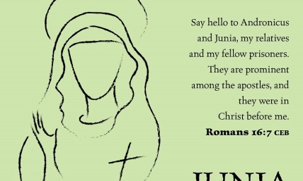 Women's History Month - Live The Bible: Junia Meme