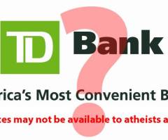 American Atheists Member Claims She Was Refused Notary Service at NJ Bank Because of Her Atheism