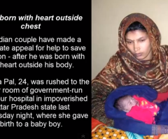 Baby Born With Heart Outside Chest - 'God Has Plans,' Father Says of Son