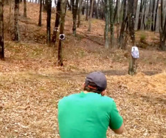 Gun Lover Shoots Tree, Tree Fights Back (VIDEO)