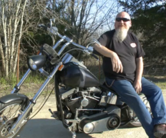 Biker Pastor Who Received Heart Transplant Officiates Wedding for Donor's Sister - See This Beautiful Story (VIDEO)