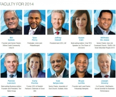 Pastor Wilfredo De Jesus, Filmmaker Tyler Perry, GE CEO Among 2014 Global Leadership Summit's Lineup