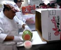 This Guy May Be the Best Watermelon Cutter You'll Ever See (VIDEO)