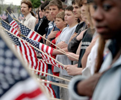 Wis. High School Accused of Replacing 'God' in Pledge of Allegiance With 'Peace'