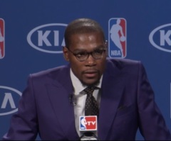 OKC's Kevin Durant Delivers Emotional MVP Speech Thanking God for 'Changing My Life'