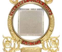 Minuscule Bible That Traveled to Moon Up for Auction in Texas