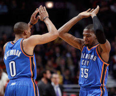 Oklahoma City Thunder's Serge Ibaka Thanks 'God, Ice and Miracles' for Quick Recovery From Calf Injury