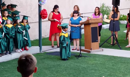 This is the Shortest and Sweetest Graduation Speech You'll Ever Hear (VIDEO)