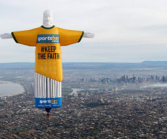 151-Foot Jesus Hot-Air Balloon for 2014 FIFA World Cup Sparks Outrage