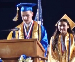 California Student Speaks Openly About His Christian Faith in Graduation Speech Defying School's Order