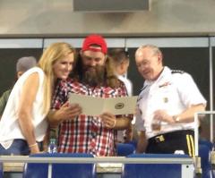 Duck Dynasty's Willie Robertson Spotted With Military Officer Martin Dempsey at Nationals' Game