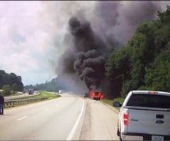 Man Bends Car Door With Bare Hands to Save Stranger From Burning SUV