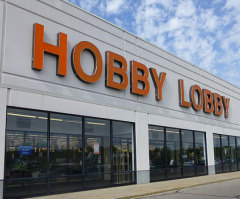 Maine Feminist Group Holds Protest at Hobby Lobby