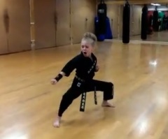 Quite Possibly the Toughest 9-Year-Old Girl You Will Ever See (VIDEO)