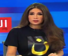 Lebanese TV Adds Arabic 'N' to Name to Show Solidarity With Iraq's Persecuted Christians