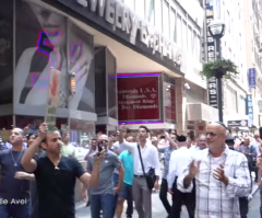 'Free Palestine' Protesters Silenced by Spontaneous Pro-Israel Rally by Jewish Store Owners in NYC (VIDEO)