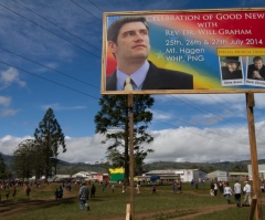 Will Graham Preaches to 23,000 People in Papua New Guinea; Nearly 800 People Commit to Jesus