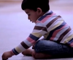 What Looks Like a Boy Drawing on the Floor Turns Into an Emotional Video Everyone Should See (WATCH)