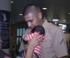 This Soldier Returns Home to The Most Precious Gift of All (VIDEO)