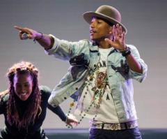 Singer Pharrell Williams Says People Who Don't Believe in God Are 'Incredibly Arrogant, Pompous'