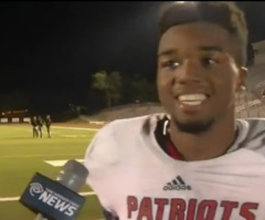 A Post-Game Interview With a Young Football Player That is So Inspirational, You Will Start Cheering Him On!