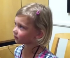 A Little Girl Was Hard of Hearing Until This Very Moment – A Joyful Moment Occurs!