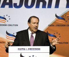 Mike Huckabee Asks Pastors Across the US to Send Sermons, Bibles to Houston Mayor