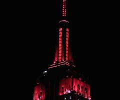 Empire State Building Lights Up Red in Celebration of Republicans Winning Senate Majority