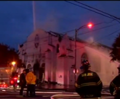 Crucifix and Virgin Mary Statue Survive 4-Alarm Fire at Historic Century-Old California Church