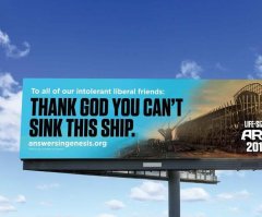 Ken Ham's Noah's Ark Project Calls Out 'Intolerant Liberal Friends' in Billboards