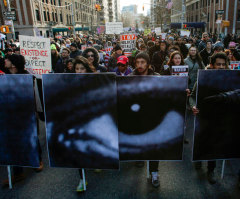 Over 25,000 People March in Protest of Garner Decision in NY; 2 Officers Injured, Taken to Hospital