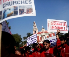 Over 200 Christians Arrested in India for Protesting Against Attacks on Churches