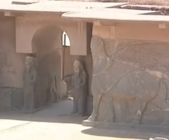 ISIS Bulldozing, Destroying Ancient Biblical City of Nimrud in Iraq (Video)