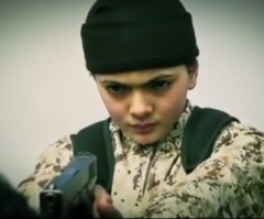 ISIS Video Shows Baby-Faced Child Executioner Fatally Shooting Israeli Spy