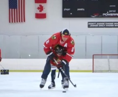 A Beautiful Girl That is Unable to Walk or Speak Has Her Dream Come True on the Ice