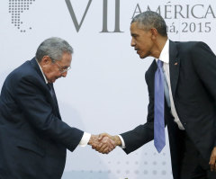 Obama, Castro Cautiously Praise One Another in Historic Meeting; Cuba Says Its Willing to Discuss Human Rights