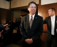 An Appeal to North Carolina Governor Pat McCrory: Please Honor Your Christian Roots, Especially on Marriage